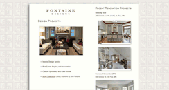 Desktop Screenshot of fontainedesigns.net